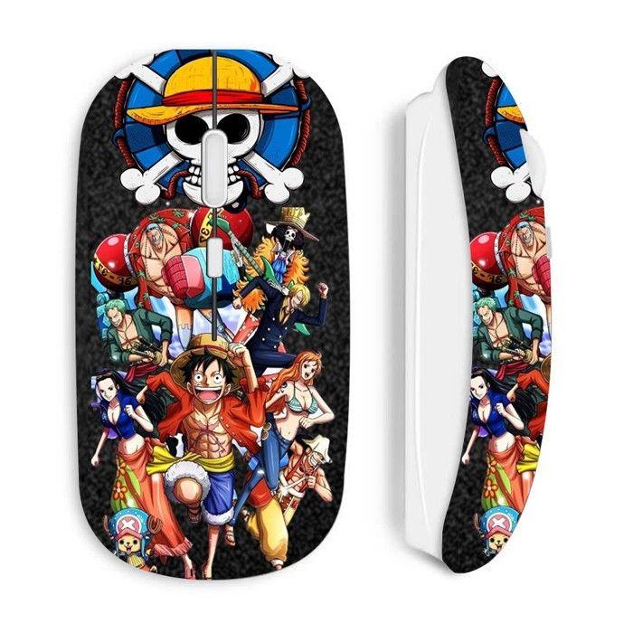 Souris sans fil - MANIACASE - One Piece - Blanc - 70g - Optique