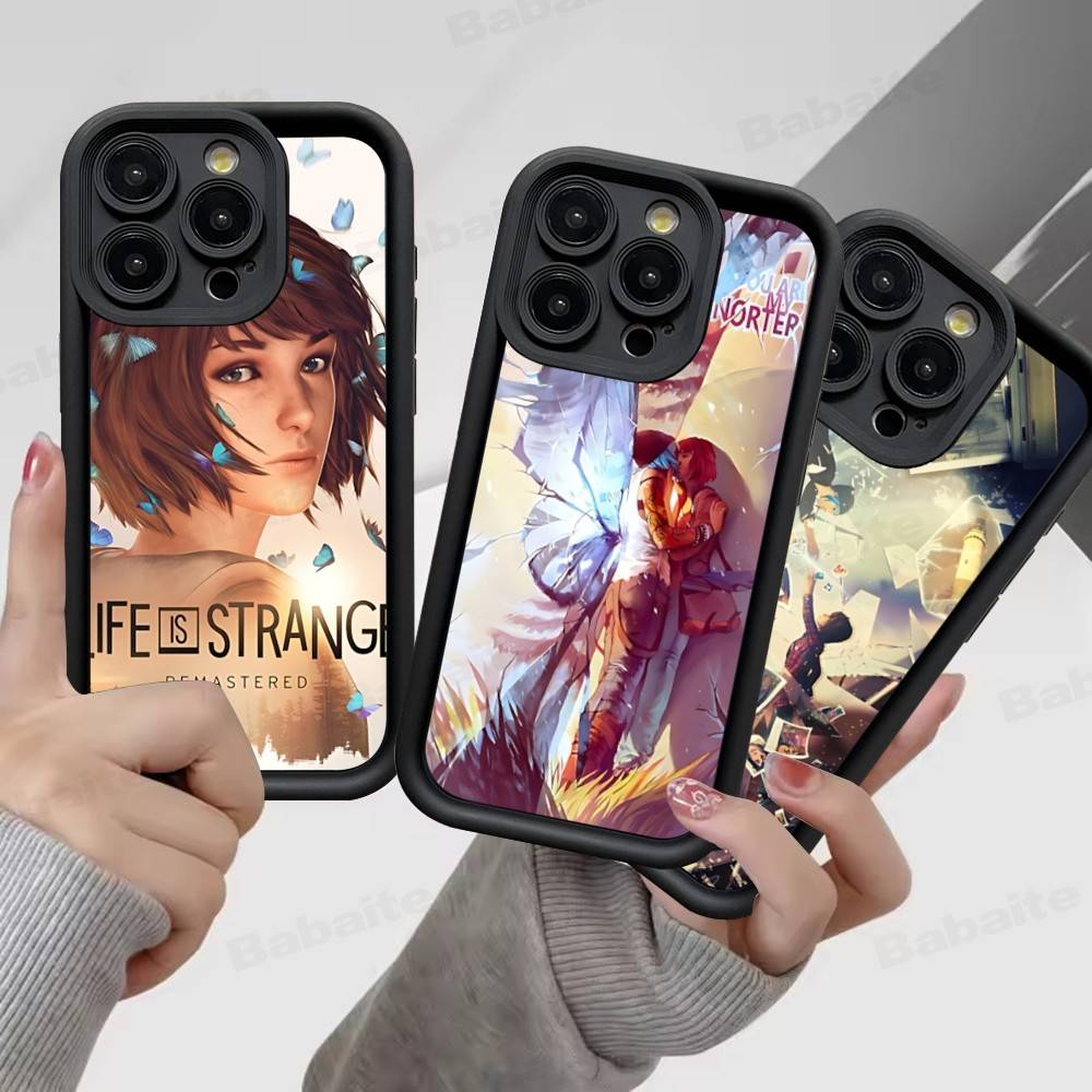 Игровое Аниме Жизнь Странная Милый ТПУ Чехол Для Телефона Для Iphone 17 16 15 14 13 12 11 Pro Max Plus Чехол