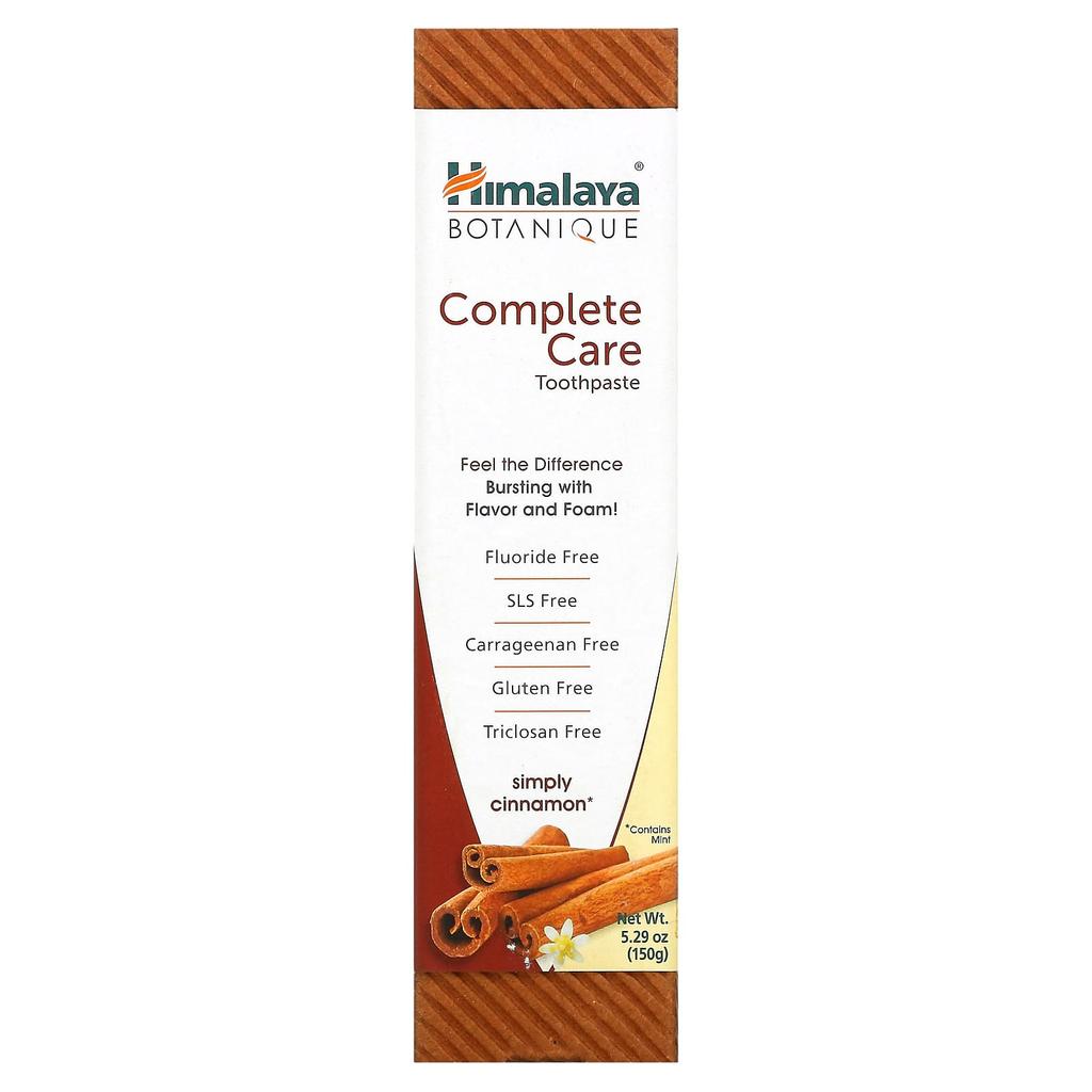 Complete Care Toothpaste, Simply Cinnamon, 5.29 Oz (150 G)