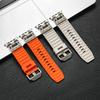 Силиконовый ремешок для Apple Watch Ultra 2 49 мм 46 44 42 мм, мягкий спортивный ремешок для Apple Watch Series 10 9 8 7 6 5 4 Браслет