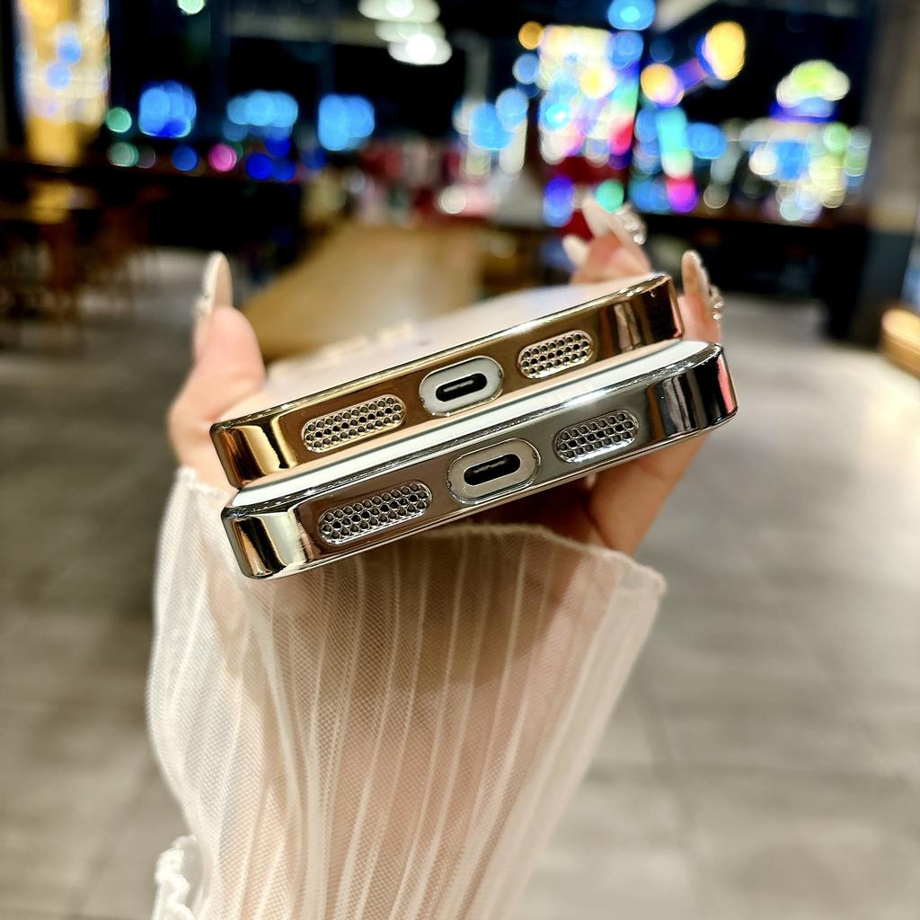 Подходит для iPhone16proMax, тонкий круглый магнитный присоска, чехол для телефона Apple 15, хрустальная пленка для объектива, защитный чехол от падения 14