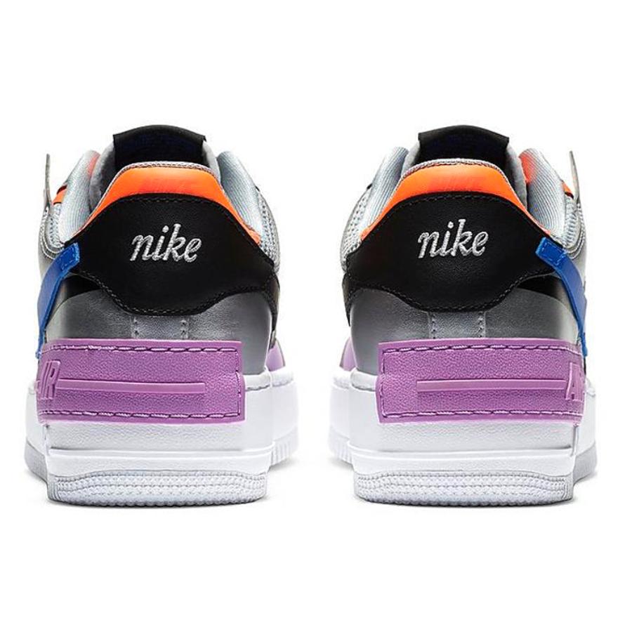 Nike Женские кроссовки Air Force 1 Low Shadow Metallic Silver CW6030-001