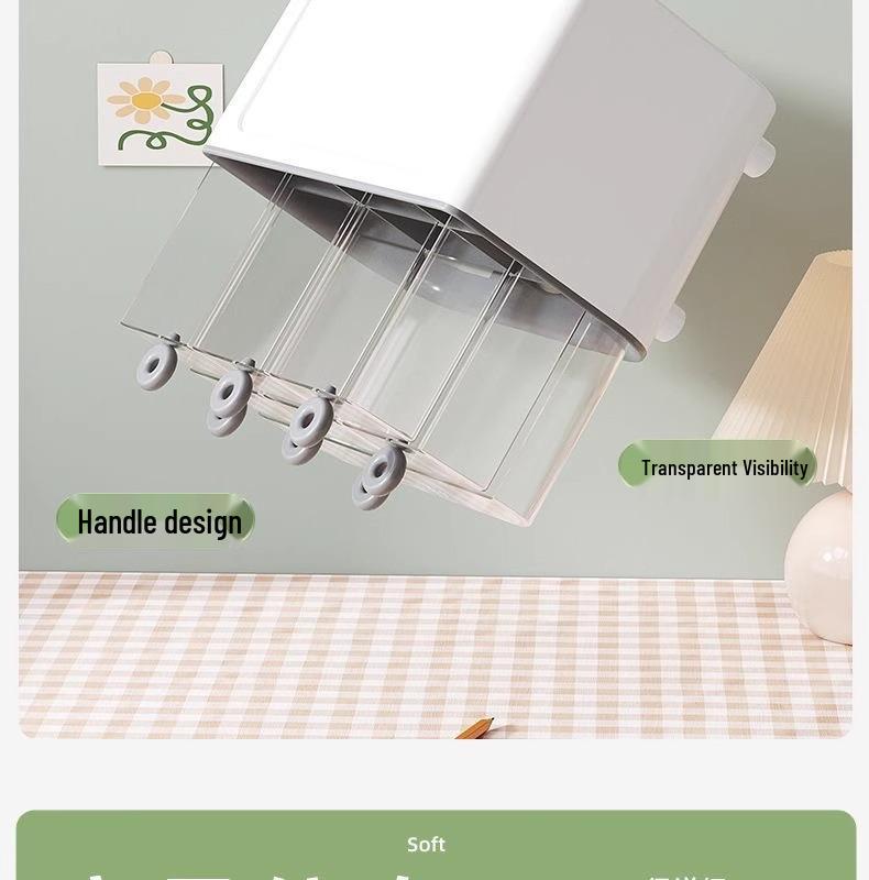 Office Desk Drawer Organizer and Stationery Storage Rack, Large Capacity