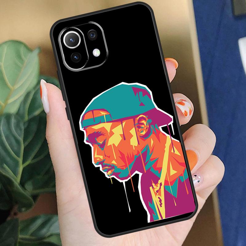 Чехол Tupac 2Pac Shakur для Xiaomi 15 14 Ultra 13T 14T 15T Pro 17 Pro Max POCO X7 Pro X5 X6 F5 F6 F7 F8 Чехол