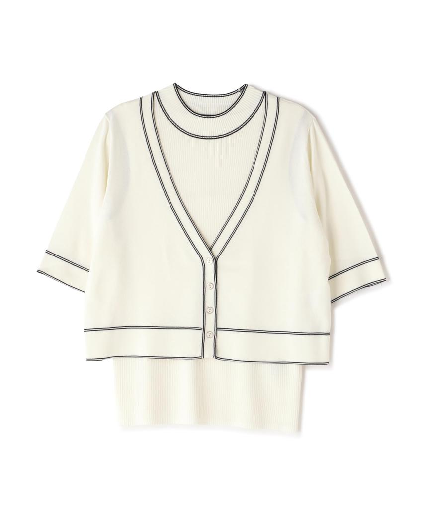 Natural Beauty Basics Bottleneck Sweater Women's Off-Base Two-Tone