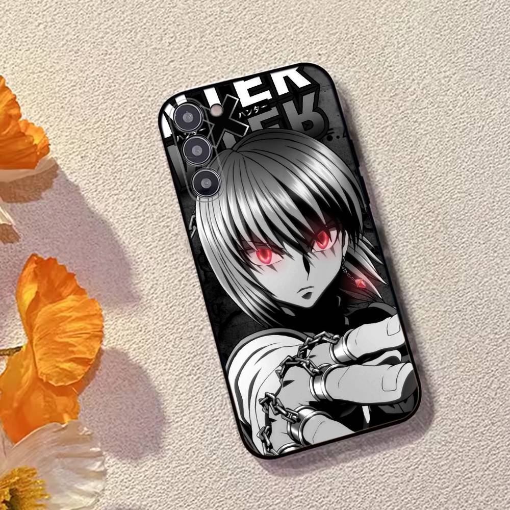 Чехол для телефона с аниме Hunter X Hunter K-Kurapika для Samsung Galaxy A73, A72, A71, A70, A53, A52, A51, Другие Мягкий Черный Чехол