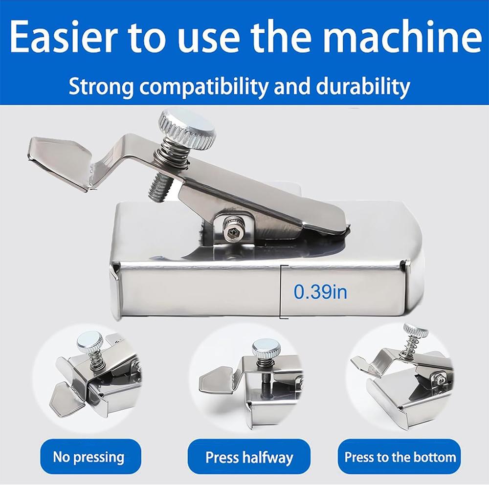 2pcs Magnetic Seam Guide for Sewing Machine for Universal All Sewing Machine