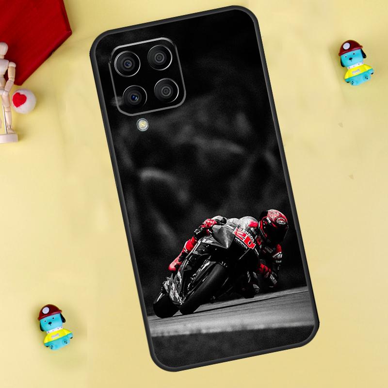 Moto Fabio Quartararo Case For Samsung Galaxy M35 M55 M15 M11 M12 M13 M14 M06 M16 M36 M56 M31 M53 M32 M52 M34 M54