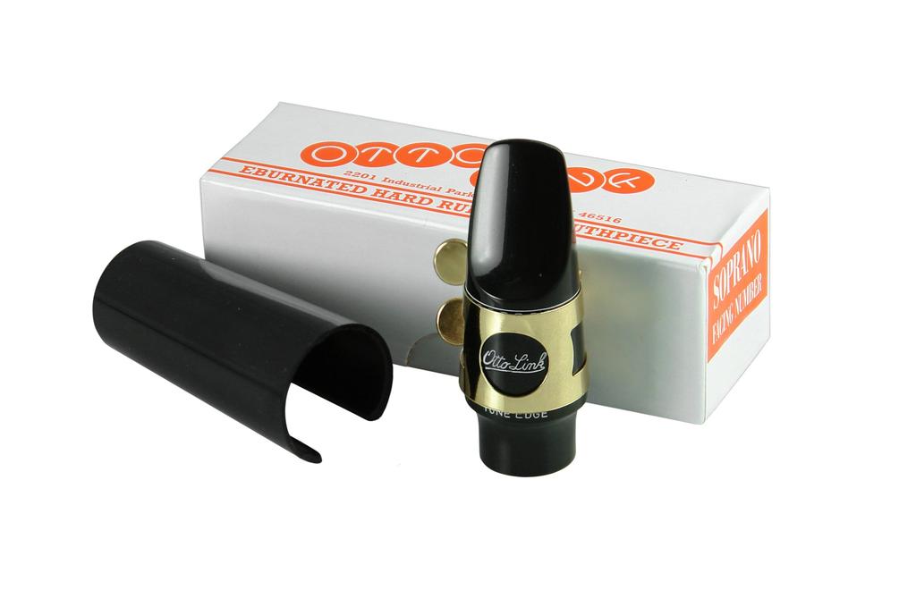 Otto Link Soprano Saxophone Hard Mouthpiece, Rubber, 6