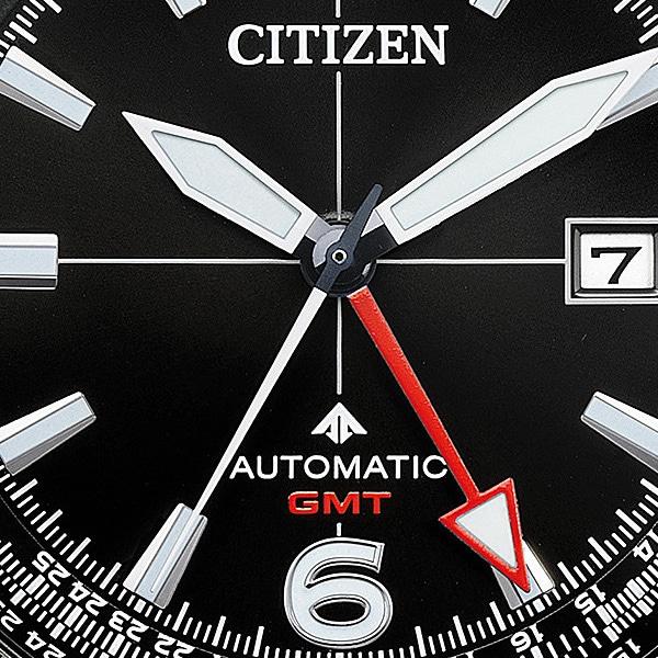 Citizen Мужской NB6046-59E ( Часы PROMASTER SKY Series механические GMT) Круглые часы с многоосевым аналоговым механизмом