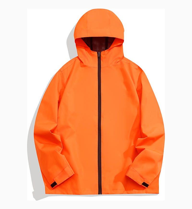 Fashionable Thin Models of The Same Men and Women Windproof Fabric Rushing Jacket YG-998