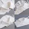 Fashion Half Shirt Style Fake Collar for Women Stand Detachable Collar Fake Girls Vintage Lace Ladies False Blouse Collar Decor
