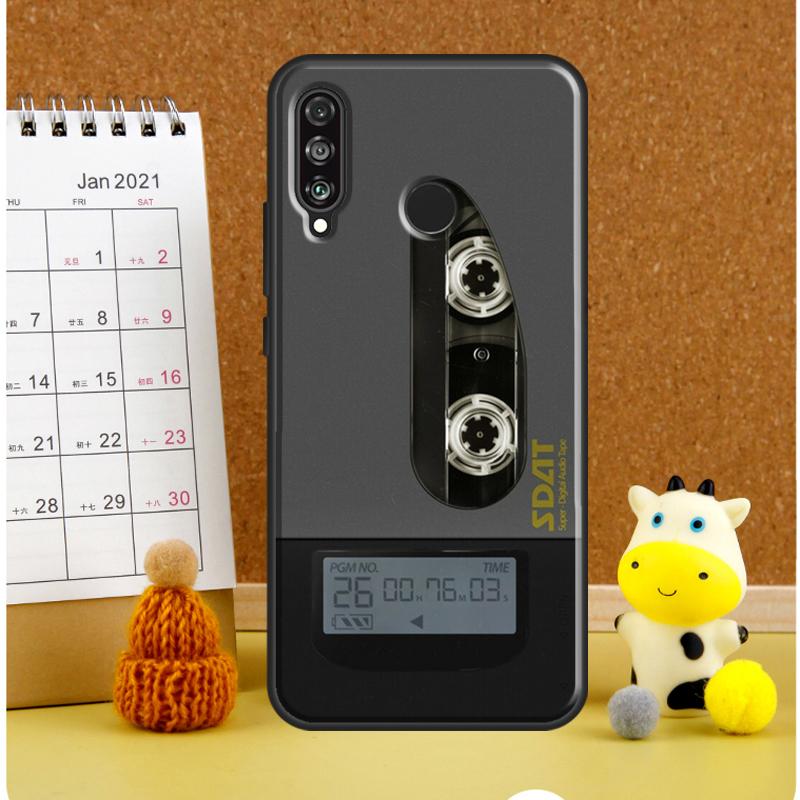 Ретро-кассета Для Huawei Nova 12i 12s 7i 8i 11i 11 9 10 SE Y60 Y61 Y70 Y72 Y73 Y90 Y91 P30 P40 Lite Чехол