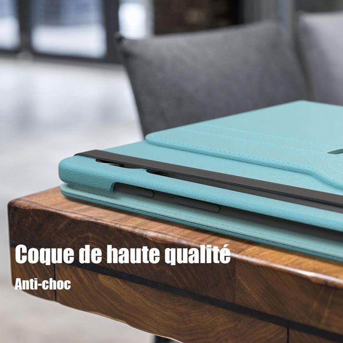 Coque pour Xiaomi Pad 8 / 8 Pro, Protection Antichoc Etui Rotatif 360° Synthécuir Bleu