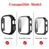 Стекло+чехол для Apple Watch Series Ultra 49 мм 49 мм Smartwatch PC Screen Protector Bumper Закаленные аксессуары Iwatch Ultra Cover