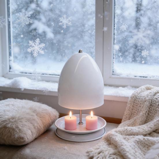 Обогреватель для чайных свечей, духовка для чайных свечей, металлический радиатор, обогреватель для свечей, для дома, для помещений