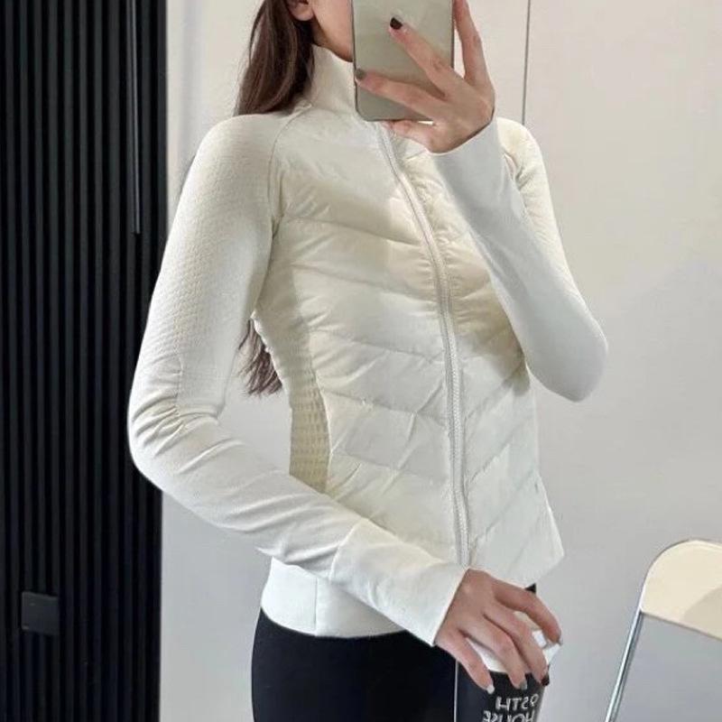 Goose down jacket women's light and thin women's new winter yoga clothes