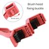 Motorcycle Chain Brush Bicycle Cleaning Brush Flexible High Density Bristles Electric Vehicle Tools Brush Cleaning Tool