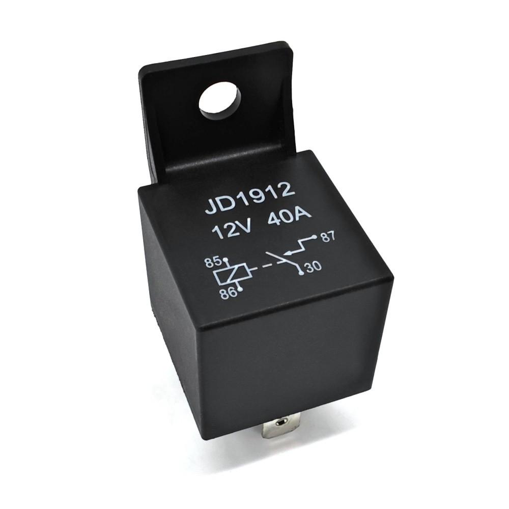 2 Pcs Universal Relay 12V, 40A, 4 Pin Off-Road