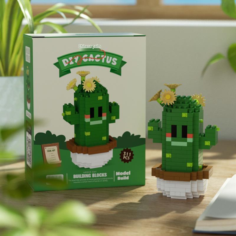 Совместимые с Lego фигурки панды «Лунные цветы» строительные блоки - Детская игрушка к Празднику середины осени