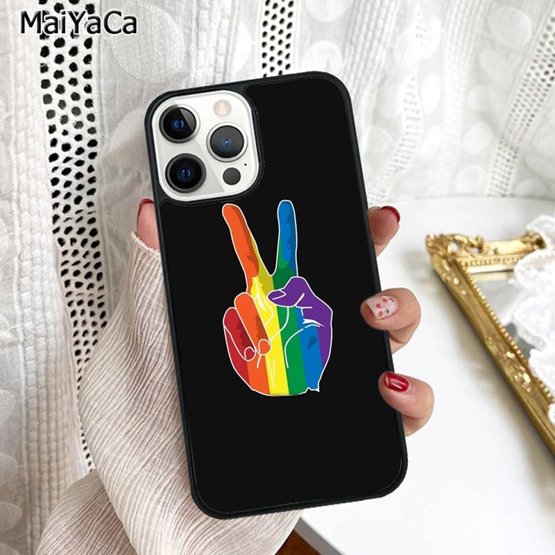 LGBT Pride Love Phone Case Cover For iPhone 17 Air 16 15 plus 11 12 13 14 pro max shell coque