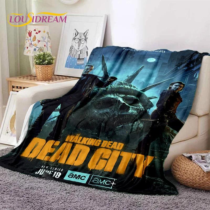 Ходячие мертвецы Линкольн TWD Мягкое фланелевое одеяло для кроватей Спальни Дивана Пикника, Плед для Накрытия на Улице Отдыха Дневного Сна Подарок