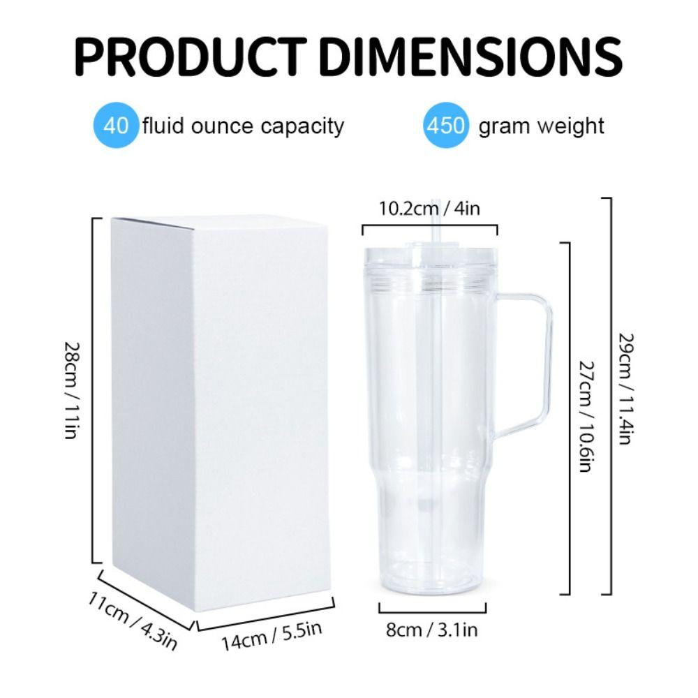 Предварительно просверленные отверстия Снежный шар Тамблер Вместимость 40 унций Блестящий снежный шар НОВЫЕ Кружки Мейсона Посуда для напитков