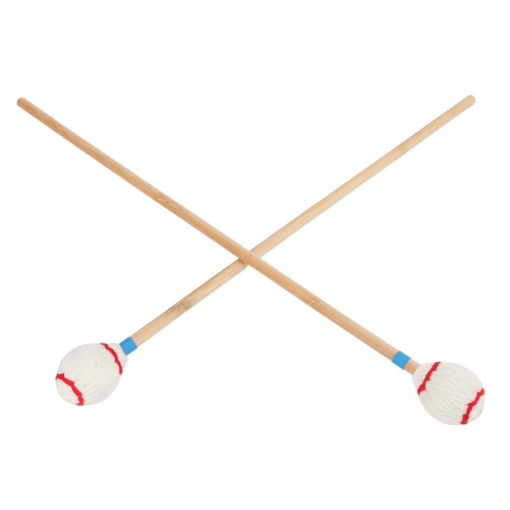 2 шт. Маримба Пряжа Молотки Мягкая Удобная Ручка Средней Жесткости Головки Пряжа Маримба Молотки Головка для Игры на Инструменте