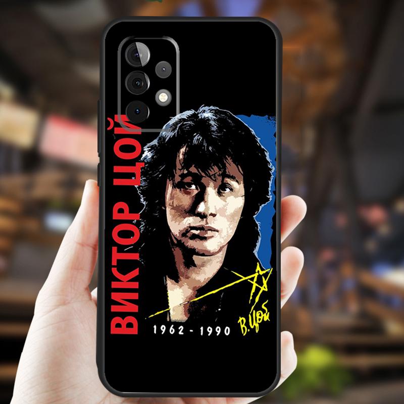 Чехол Viktor Tsoi для Samsung Galaxy A34 A06 A05 A32 A16 A55 A36 A26 A54 A14 A22 A52 A35 A15 A53 A13 A56