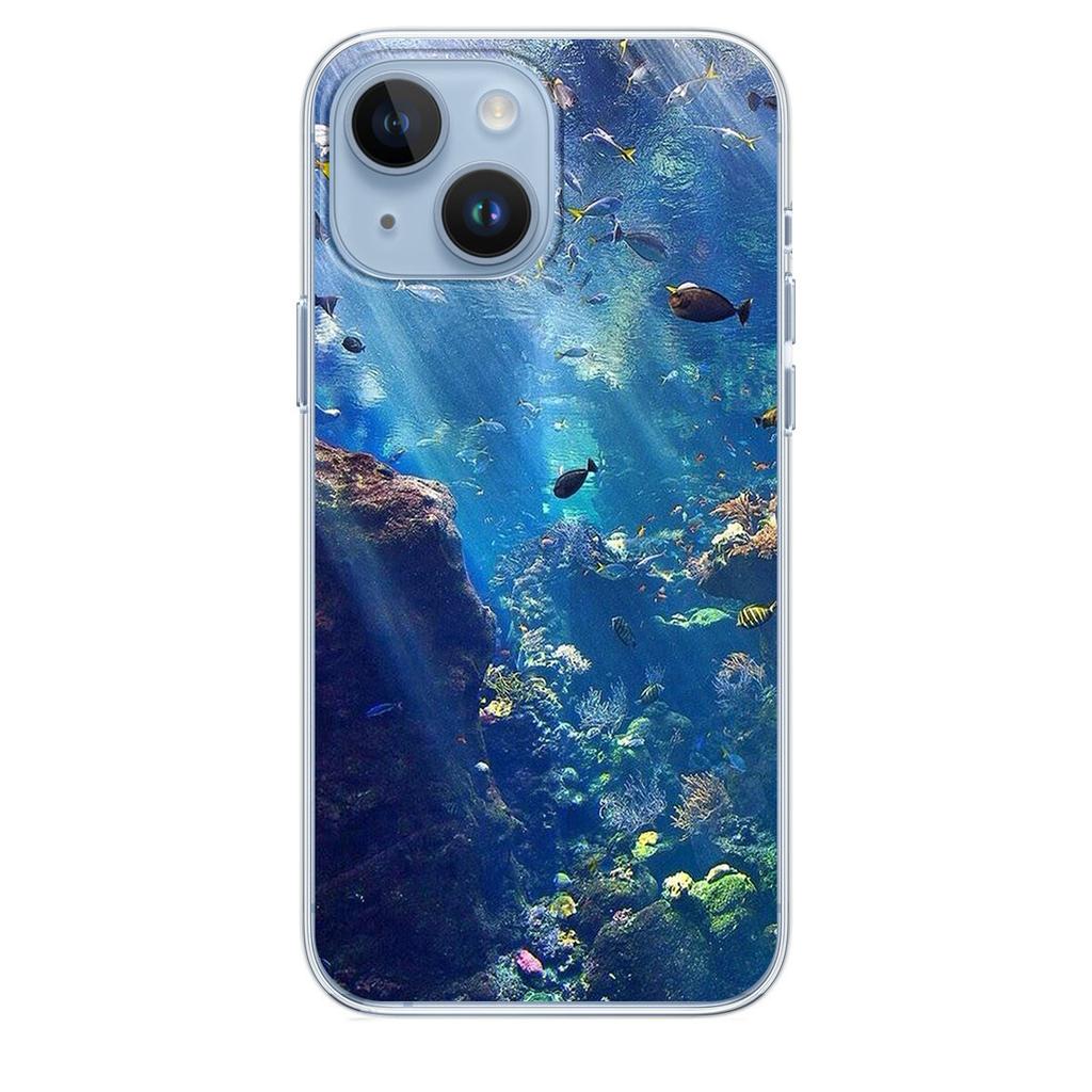 Applicable iPhone16 Sea Turtle Animal Phone Case Sea World Sea Turtle Phone Case