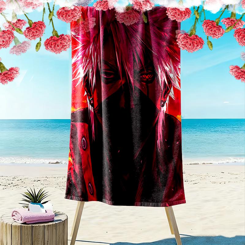 naruto Beach Towel, A Must-have for Any Perfect Trip, Perfect Birthday, Holiday Gift For Family and Friends