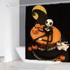 Кошмар перед Рождеством Занавеска для душа Занавески для дома Аксессуары для ванной комнаты Ванна Спальни Водонепроницаемая тканевая штора