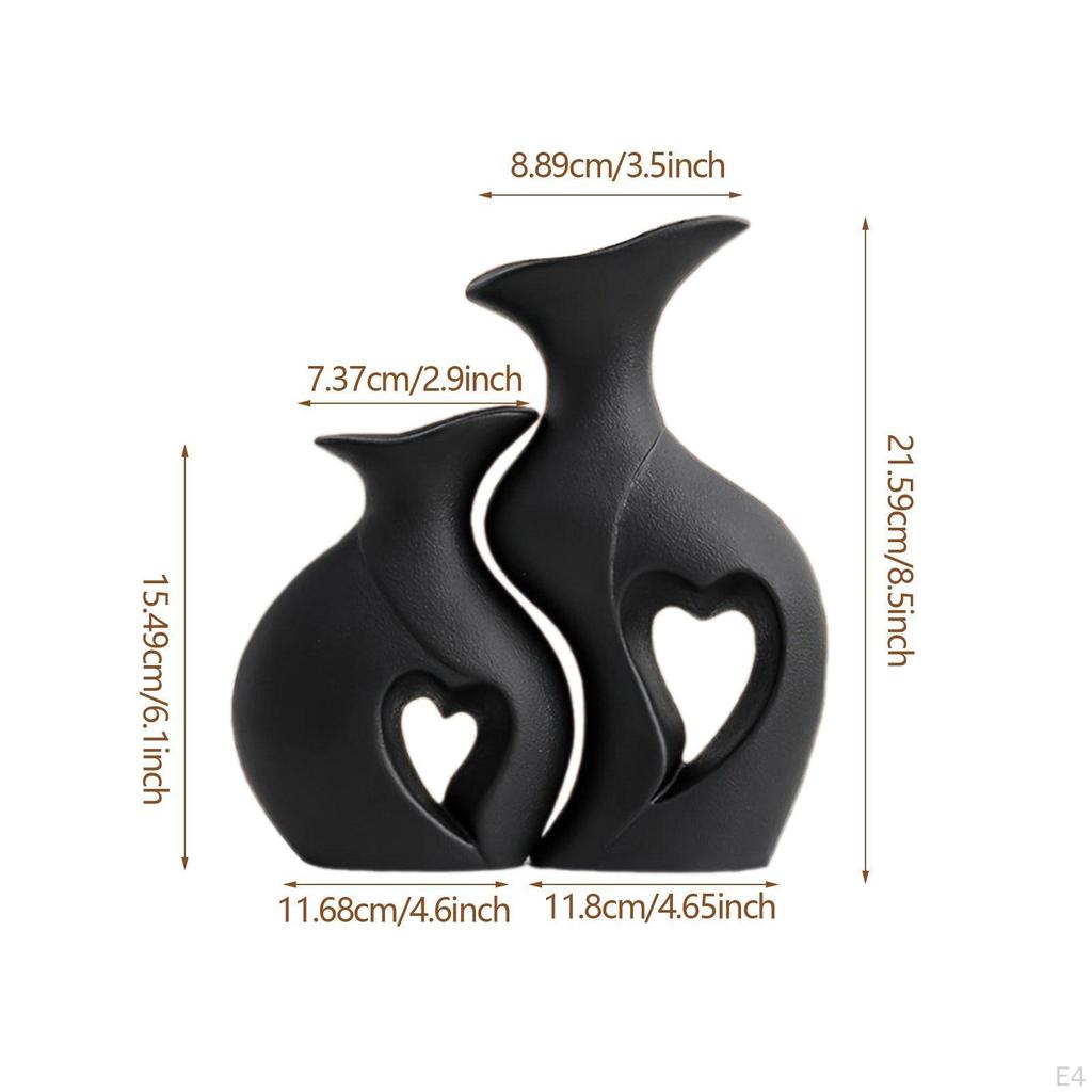2 штуки смоляных ваз для цветов Декоративные Мастер The