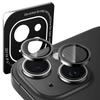 TORRAS LensGuard for iPhone 15 and iPhone 15 Original Metal Tempered Full Black Night View One Black Lens Cover for iPhone Plus, Aerospace-grade,