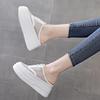 Summer New Style Baotou Half Slipper for Women Wear Outside Without Heel Thick Sole Sneakers Slip On Mesh Sandals Platform Shoes