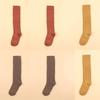 6 Pairs Spring Autumn Women's Terry Knee Socks Thick Warm Harajuku High Quality Long Cotton Socks Soft Casual Sport Socks Female