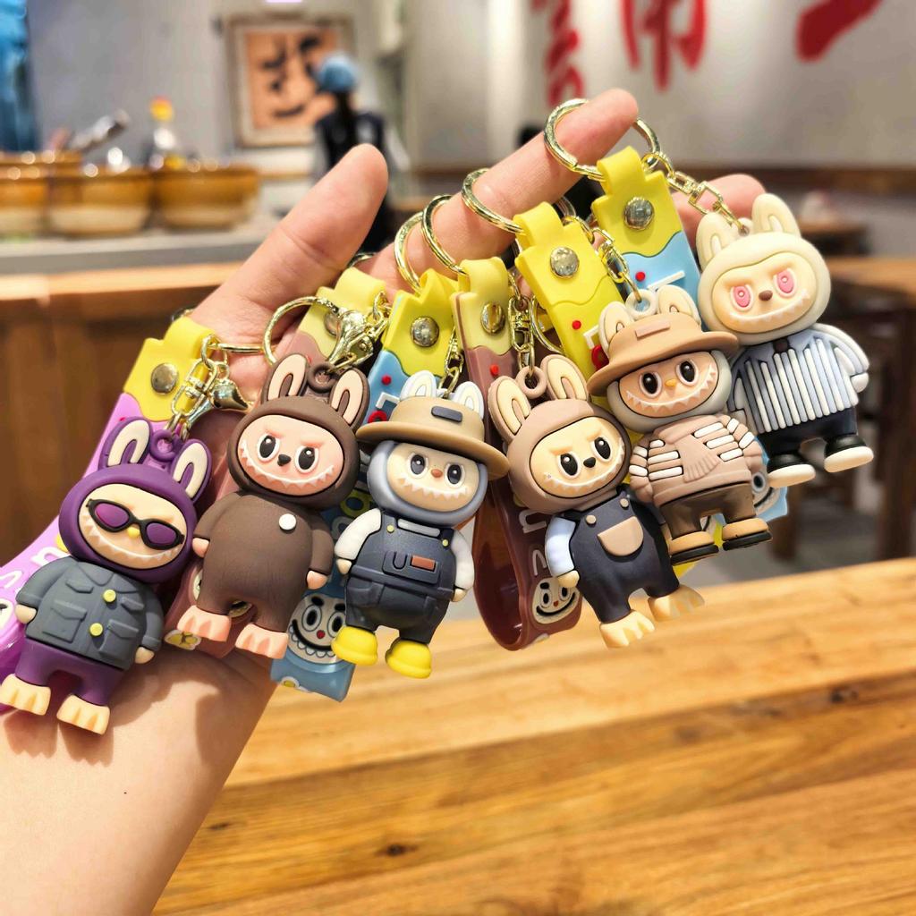 1 шт. Брелок-подвеска в виде овечки для пары, подвеска для ключей от машины или сумки