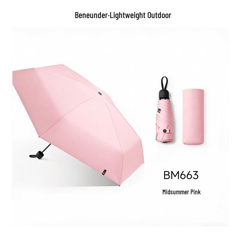 Портативный зонт Beneunder BM663 с защитой от УФ-излучения