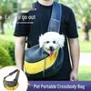 Breathable Crossbody Cat & Small Dog Backpack for Summer Outings
