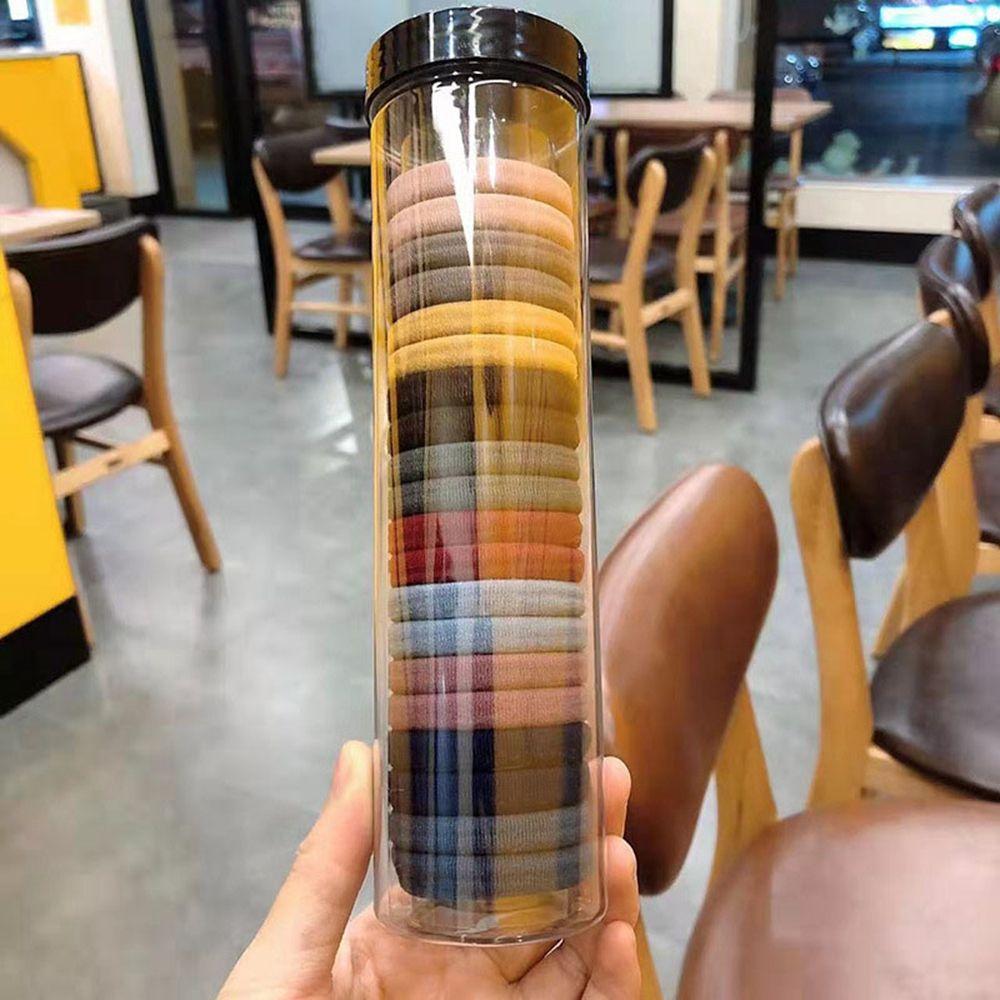 Держатель для хвоста, базовая веревка для волос, эластичная веревка для головы, корейский стиль, резинка для волос, женские резинки для волос