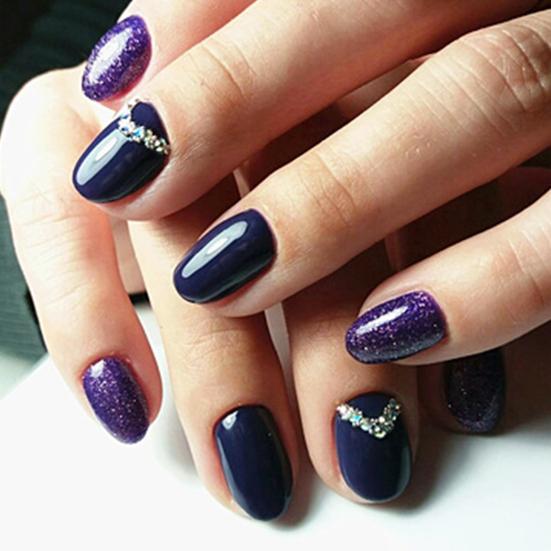 Nail Art Легкий в использовании набор для ногтей со стразами из смолы и кристаллами для ежедневного использования