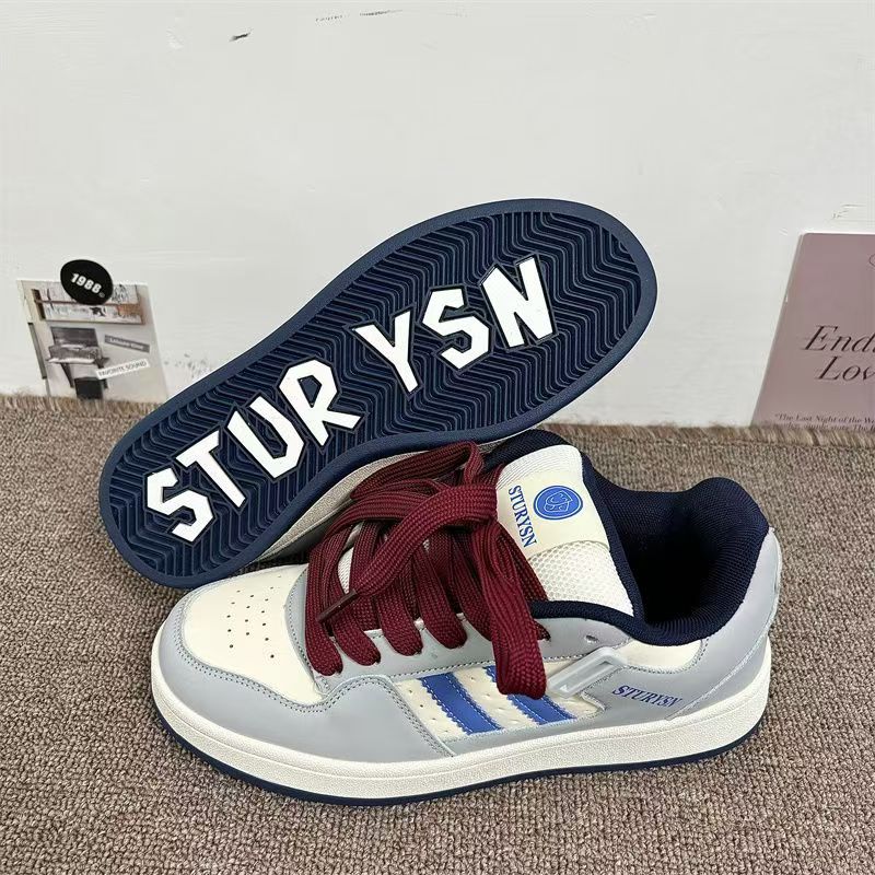 Модные кроссовки для скейтборда, прогулочные кроссовки для мужчин и женщин, дышащие кроссовки для хлеба, повседневные кроссовки с толстым язычком