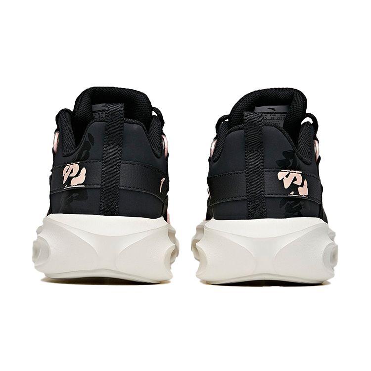 Anta Низкие кроссовки женские кроссовки черные розовые 122037789-3