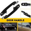 Для Hyundai Accent 2006-2011 Передняя Левая Правая Дверная Ручка Наружная Внешняя Черная