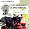 63022 Карбюратор для Harbor Freight 52cc 2 л.с. Predator Земляной бур 63022 с праймерами, свечой зажигания, прокладкой, топливопроводом, ремкомплектом карбюратора, замена 63022 56257