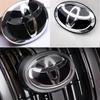 3D эмблема логотипа автомобиля для Corolla Camry RAV4 Hilux CHR Highlander Yaris Vios Alphard Prado Reiz Wish, Решетка радиатора и капот