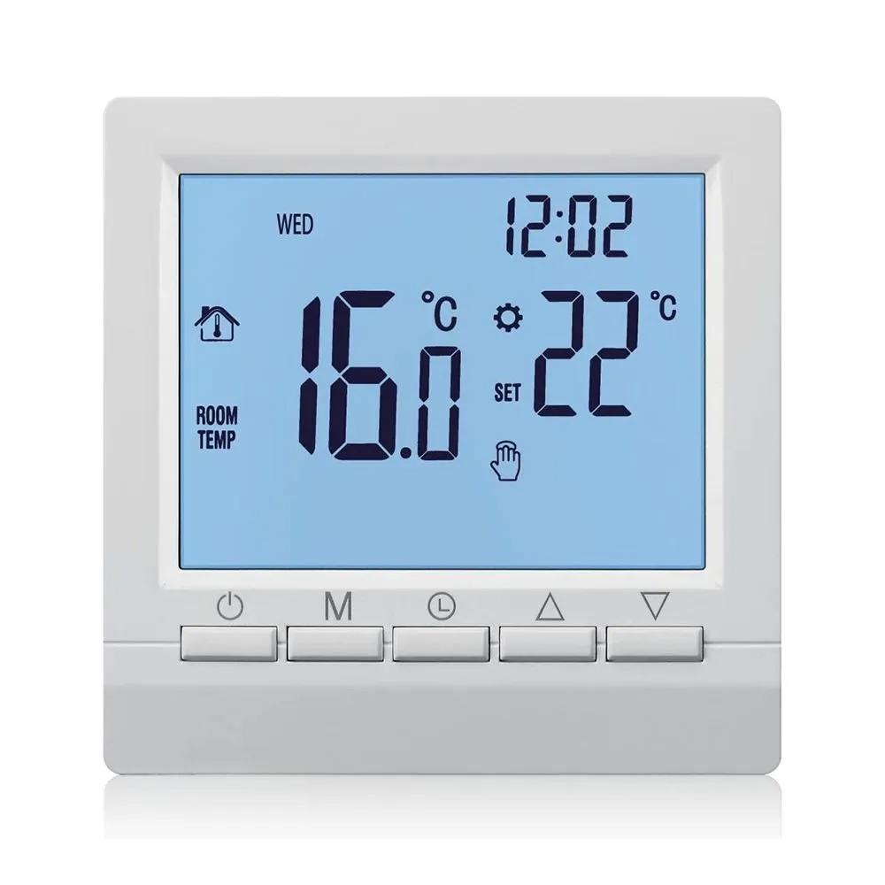 ME83 ЖК-цифровой термостат, программируемый регулятор температуры нагрева, интеллектуальный термостат для газового котла, регулятор температуры нагрева
