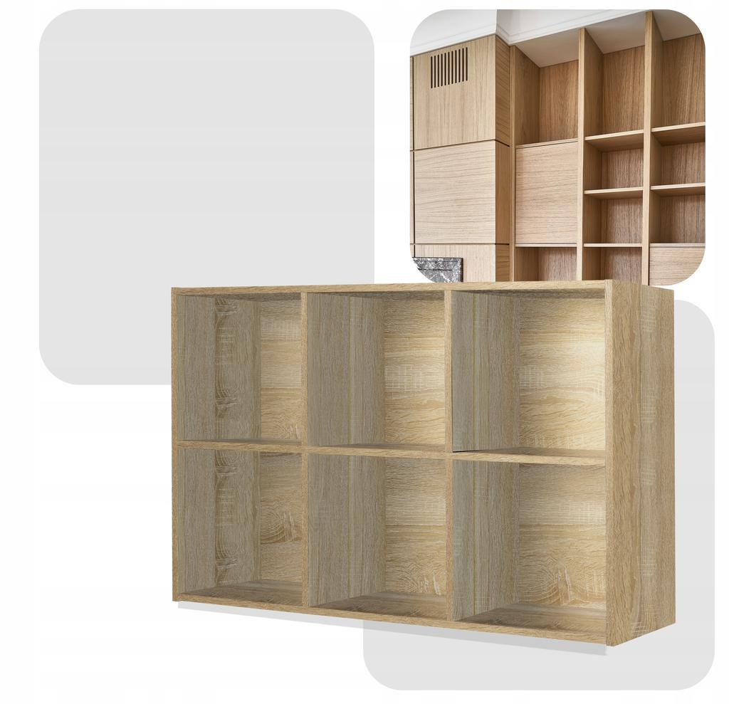 Regał półka organizer pojemnik stojak na płyty winylowe segregatory Cubo 5