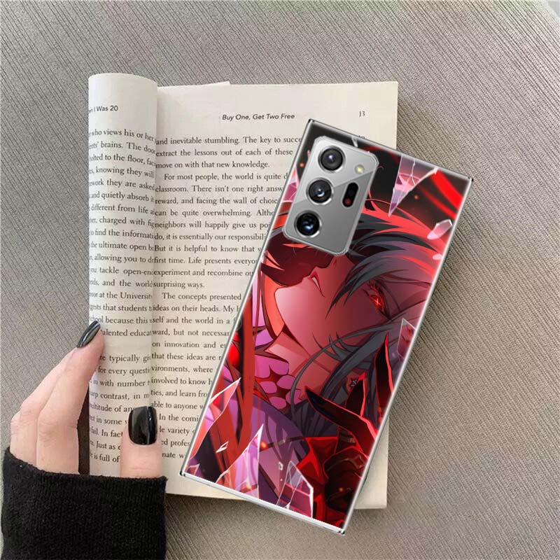 Чехол для телефона Arlecchino Genshin Impact для Samsung A15 A25 A35 A55 A13 A23 A33 A53 Galaxy A05S A51 A71 A41 A70 A50 A40 A21 A31 A03