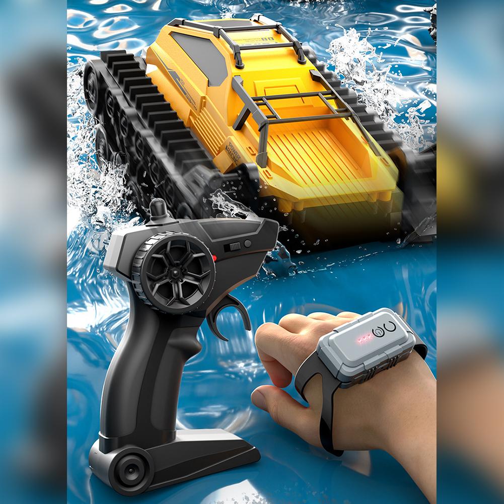 Радиоуправляемая машина для детей 2,4G Пульт управления Гусеничный внедорожник Электрическая бронированная машина Игрушки Подарки на день рождения для мальчиков и девочек